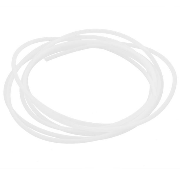 YOUKITTY 1M Length 2mm ID 3mm OD PTFE Pipe Hose Pipe for 3D Printing RepRap White 